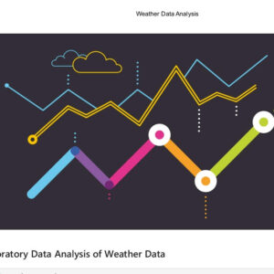 Exploratory Data Analysis of Weather Data – Python